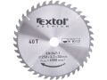 EXTOL kotouč pilový s SK plátky, 250x2,2x30mm, 40T, šířka SK plátků 3,2mm, EXTOL PREMIUM (8803241)
