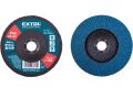 EXTOL kotouč lamelový šikmý, P40, 150mm, sklotextilní podložka, zirkon, EXTOL PREMIUM (8803444)