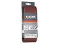 EXTOL Brusný pás, bal. 3ks,P40, 75x457mm, EXTOL PREMIUM (8803504)