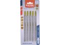 EXTOL plátky do přím.pily 5ks, 126x40mm, úchyt BOSCH, HCS, EXTOL PREMIUM (8805012)