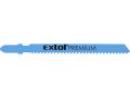 EXTOL plátky do přím.pily 5ks, 75x25mm, úchyt BOSCH, Bi-metal, EXTOL PREMIUM (8805203)