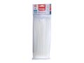 EXTOL pásky na vodiče, 3,6x200mm, 100ks, bílé, NYLON, EXTOL PREMIUM (8856106)