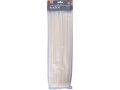 EXTOL pásky na vodiče, 4,8x380mm, 100ks, bílé, NYLON, EXTOL PREMIUM (8856114)