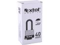 EXTOL zámek visací voděodolný, prodloužený, 40mm, 4 klíče, EXTOL PREMIUM (8857640)