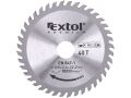 EXTOL kotouč pilový s SK plátky, 125x1,3x22,2mm, 40T, šířka SK plátků 2,8mm, EXTOL PREMIUM (8803207)