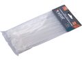 EXTOL pásky na vodiče, 3,6x140mm, 100ks, bílé, NYLON, EXTOL PREMIUM (8856105)