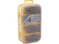 EXTOL vruty s hmoždinkami 4 rozměry, sada 170ks, vruty PZ 85ks: 40ks-3,5x30mm, 25ks-4x40mm, 12ks-5x50mm, 8ks-6x60mm, hmoždinky 8