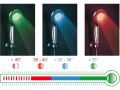 BALLETTO hlavice sprchová, LED měnící se světla, chrom (830007)