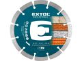 EXTOL kotouč diamantový řezný segmentový Grab Cut, 150x22,2mm, suché řezání, EXTOL INDUSTRIAL (8703033)