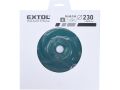 EXTOL kotouč diamantový řezný segmentový Grab Cut, 230x22,2mm, suché řezání, EXTOL INDUSTRIAL (8703035)