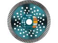 EXTOL kotouč diamantový řezný turbo Fast Cut, 150x22,2mm, suché i mokré řezání, EXTOL INDUSTRIAL (8703053)