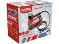 EXTOL kompresor do auta 12V, celokovové tělo, 12V, 6,9bar, 12V DC cigaretová zástrčka, 2,9m kabel, 1m plnící hadice, EXTOL PREMI