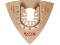 EXTOL rašple trojúhelníková, 78mm, tvrdokov, EXTOL PREMIUM (8803860)