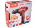 EXTOL vrtací šroubovák aku, 12V Li-ion, 1300mAh, EXTOL PREMIUM (8891150)