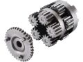 EXTOL vrtací šroubovák aku s příklepem, 18V Li-ion, 4 pólový motor, 2000mAh (8791110)