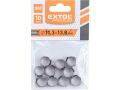 EXTOL spona na hadici, 10ks, Ř13,8mm, INOX (8865171)