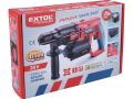 EXTOL kladivo vrtací aku, SDS plus, 20V Li-ion, 2000mAh (8891818)