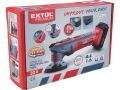 EXTOL bruska multifunkční aku, rychloupínací, 20V Li-ion, 2000mAh (8891842)