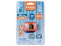 EXTOL čelovka 100lm, nabíjecí, USB, 3W LED (43180)