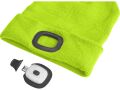 EXTOL čepice s čelovkou 45lm, nabíjecí, USB, fluorescentní žlutá, univerzální velikost (43194)