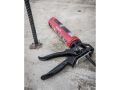 FORTUM pistole vytlač. otočná PROFI s přepínačem dávkování a zpětného kroku, 225mm/310ml (4770822)