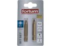 FORTUM-KITO hrot křížový sada 2ks, PZ 1x50mm, S2-Titan. úprava, FORTUM-KITO, hrot křížový sada 2ks, PZ 1x50mm, S2-Titan. úprava,