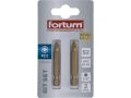 FORTUM-KITO hrot křížový sada 2ks, PZ 2x50mm, S2-Titan. úprava, FORTUM-KITO, hrot křížový sada 2ks, PZ 2x50mm, S2-Titan. úprava,