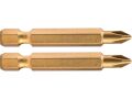 FORTUM-KITO hrot křížový sada 2ks, PH 1x50mm, S2-Titan. úprava, FORTUM-KITO, hrot křížový sada 2ks, PH 1x50mm, S2-Titan. úprava,