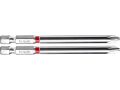 FORTUM-KITO hrot křížový sada 2ks, PH 2x90mm, S2, FORTUM-KITO, hrot křížový sada 2ks, PH 2x90mm, S2, FORTUM-KITO, S2 (4741222)