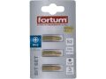 FORTUM-KITO hrot křížový sada 3ks, PH 2x25mm, S2-Titan. úprava, FORTUM-KITO, hrot křížový sada 3ks, PH 2x25mm, S2-Titan. úprava,