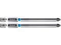 FORTUM-KITO hrot křížový sada 2ks, PZ 1x90mm, S2, FORTUM-KITO, hrot křížový sada 2ks, PZ 1x90mm, S2, FORTUM-KITO, S2 (4741321)