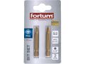 FORTUM-KITO hrot křížový sada 2ks, PH 2x50mm, S2-Titan. úprava, FORTUM-KITO, hrot křížový sada 2ks, PH 2x50mm, S2-Titan. úprava,