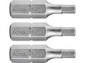 FORTUM-KITO hrot imbus sada 3ks, H 3x25mm, S2, FORTUM-KITO, hrot imbus sada 3ks, H 3x25mm, S2, FORTUM-KITO, S2 (4741504)