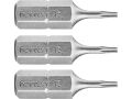 FORTUM-KITO hrot TORX sada 3ks, T 5x25mm, S2, FORTUM-KITO, hrot TORX sada 3ks, T 5x25mm, S2, FORTUM-KITO, S2 (4741405)
