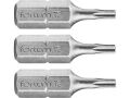 FORTUM-KITO hrot TORX sada 3ks, T 8x25mm, S2, FORTUM-KITO, hrot TORX sada 3ks, T 8x25mm, S2, FORTUM-KITO, S2 (4741408)