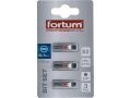 FORTUM-KITO hrot plochý sada 3ks, 6x25mm, S2, FORTUM-KITO, hrot plochý sada 3ks, 6x25mm, S2, FORTUM-KITO, S2 (4741106)