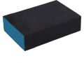 EXTOL brusná houba, 100x70x25mm, P220, čtyřstranná, abrazivo-korund (8803668)