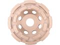 EXTOL kotouč diamantový brusný dvouřadý, O 115x22,2mm (8703121)