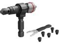 FORTUM nástavec nýtovací na vrtačku T, pro trhací nýty 2,4-6,4mm, CrMoV (4770663)