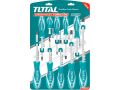 TOTAL šroubováky, sada 10ks, industrial, CrV (THT250610)