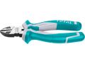 TOTAL kleště štípací boční, industrial, 180mm, CrV (THT230706)