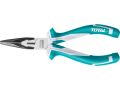 TOTAL kleště půlkulaté příme, industrial, 160mm, CrV (THT220606)