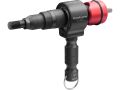 FORTUM nástavec nýtovací na vrtačku T-COMBO, sada pro matice M3-M12 i trh. nýty 2,4-6,4mm, CrMoV (4770667)