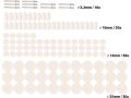 EXTOL kotouče plstěné leštící, sada 120ks 903760 (903760)