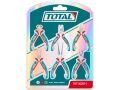 TOTAL Kleště mini, sada 6ks (THT1K0511)