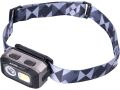 EXTOL čelovka 500lm, Dual Power - Li-ion nebo AAA, USB nabíjení, s IR čidlem, OSRAM LED+COB LED (43185)