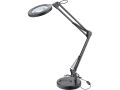 EXTOL lampa stolní s lupou, USB napájení, černá, 2400lm, 3 barvy světla, 5x zvětšení (43160)