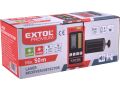 EXTOL přijímač-detektor laser. paprsku, červeného i zeleného (8823390)