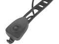 EXTOL světlo bílé na kolo 350lm, USB nabíjení, klakson, 5W LED (43137)