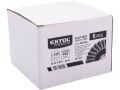 EXTOL kotouč lamelový šikmý z brusného korundového rouna, O 125mm, P60-hrubý (8803384)